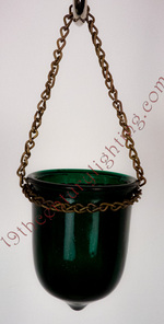 Emerald Green Burnt Match Holder